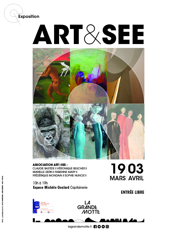 Première exposition de l'association ART and SEE